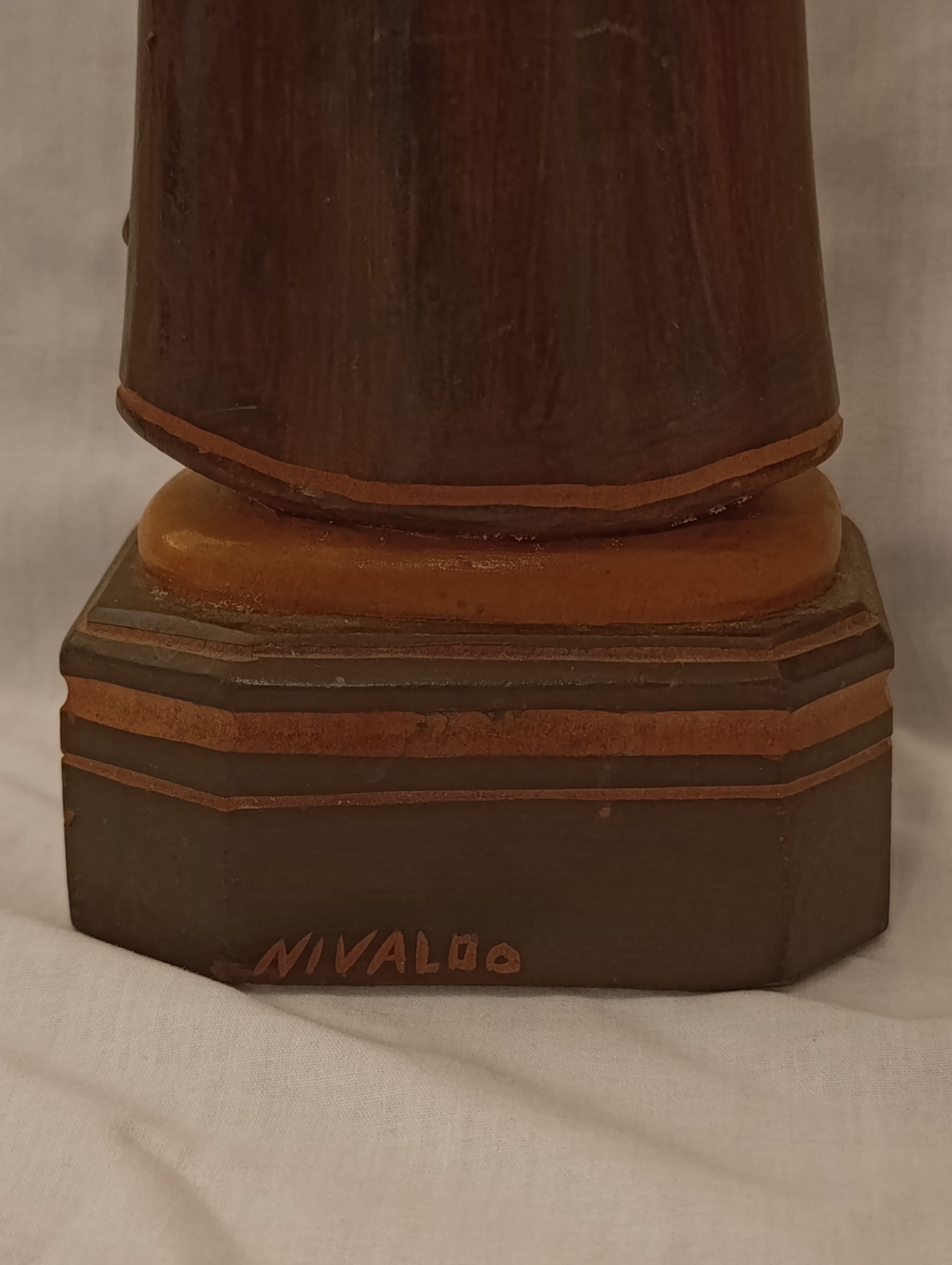 San Francisco de asis talla en madera
