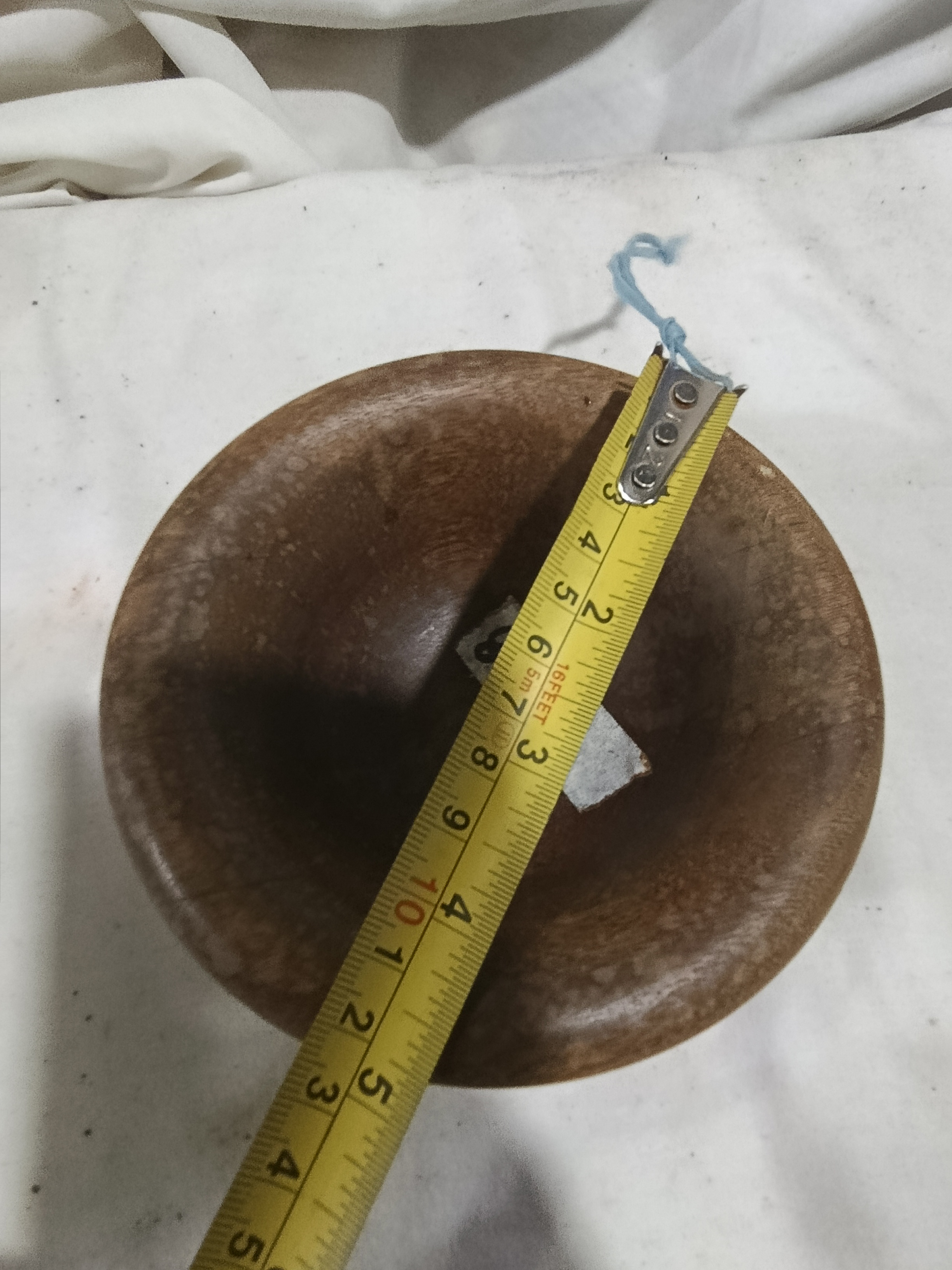 Mortero de madera 