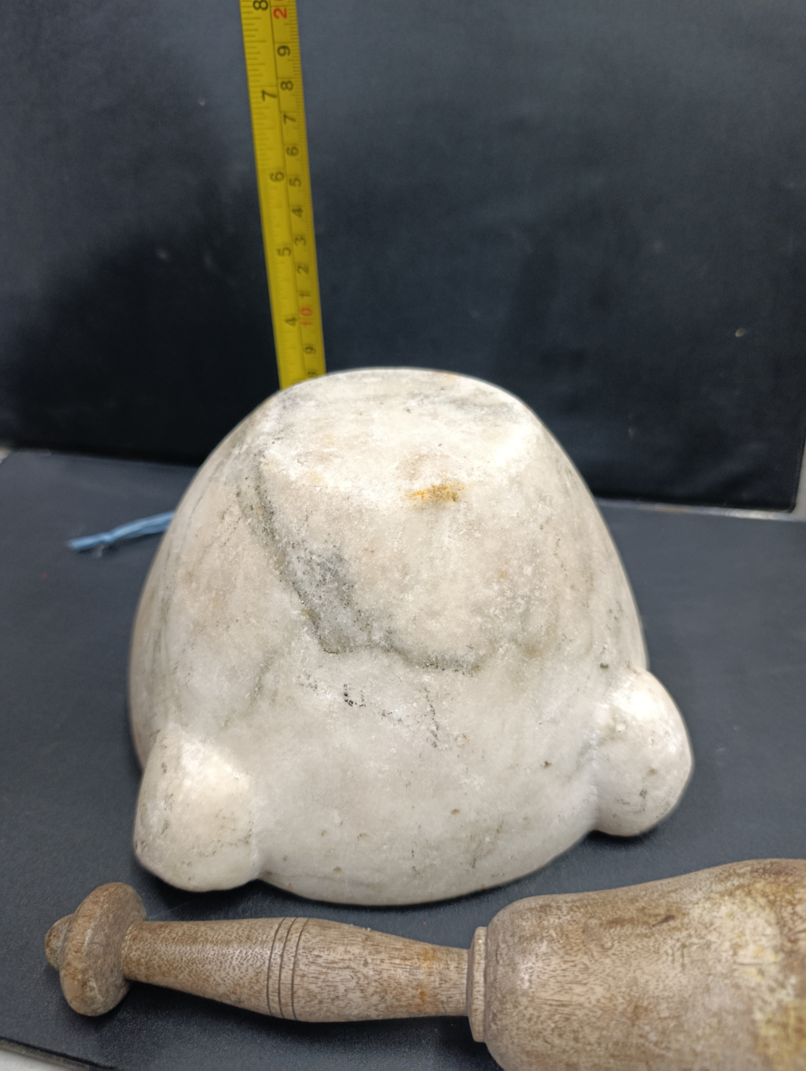 Mortero de marmol