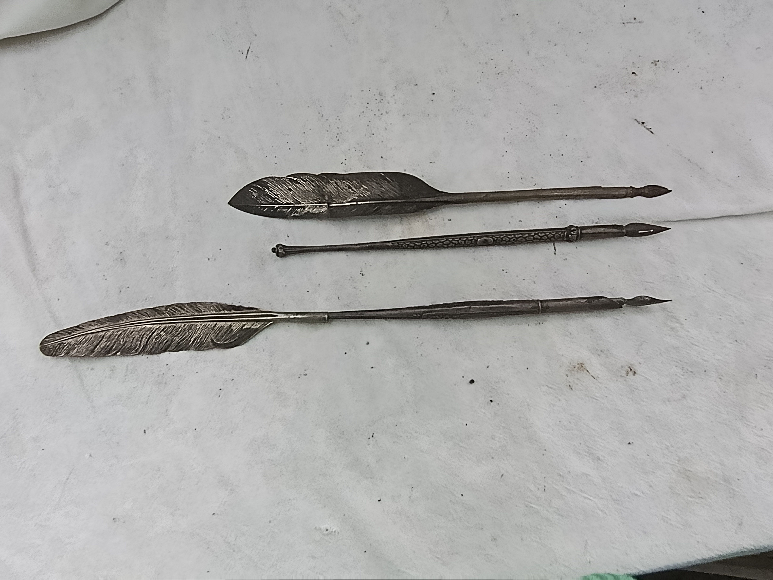 Pluma de plata 