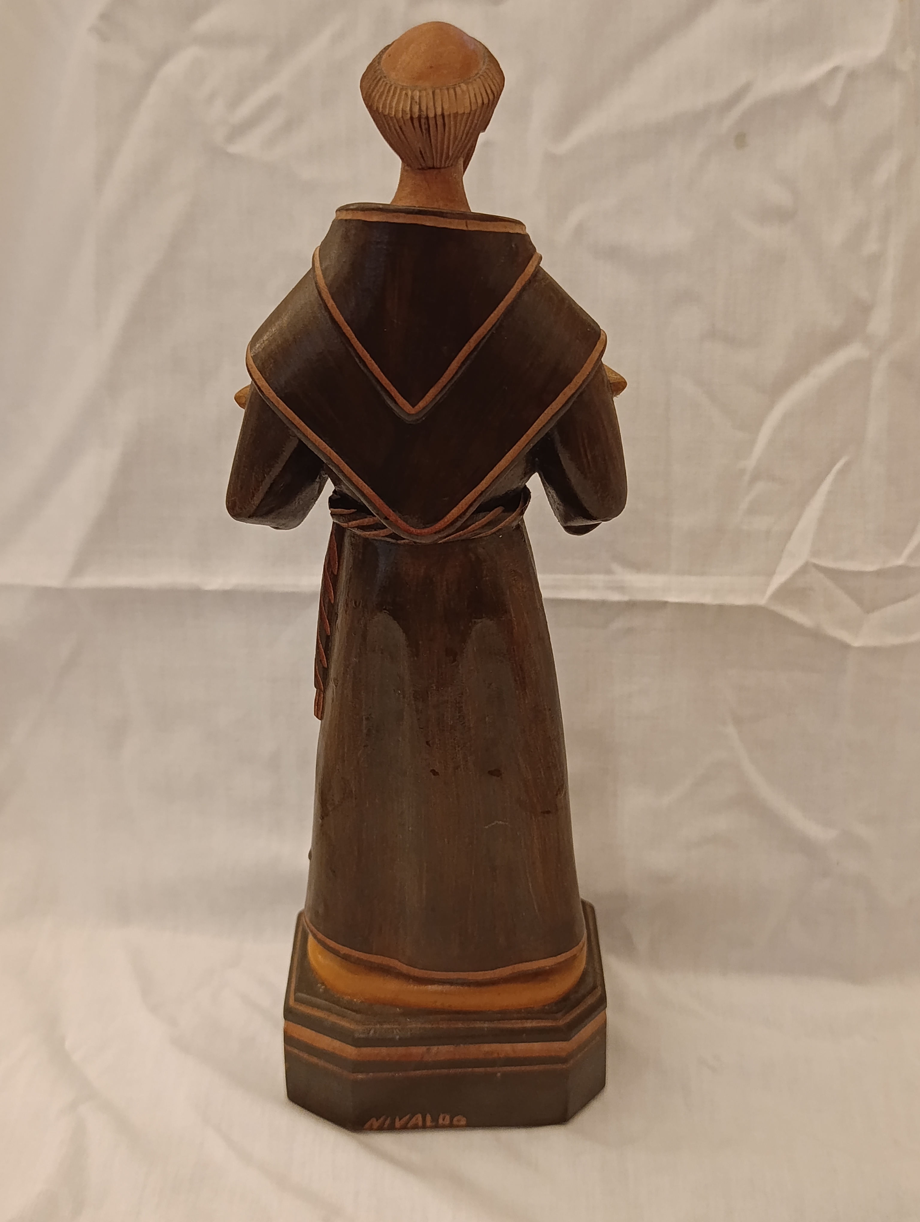 San Francisco de asis talla en madera