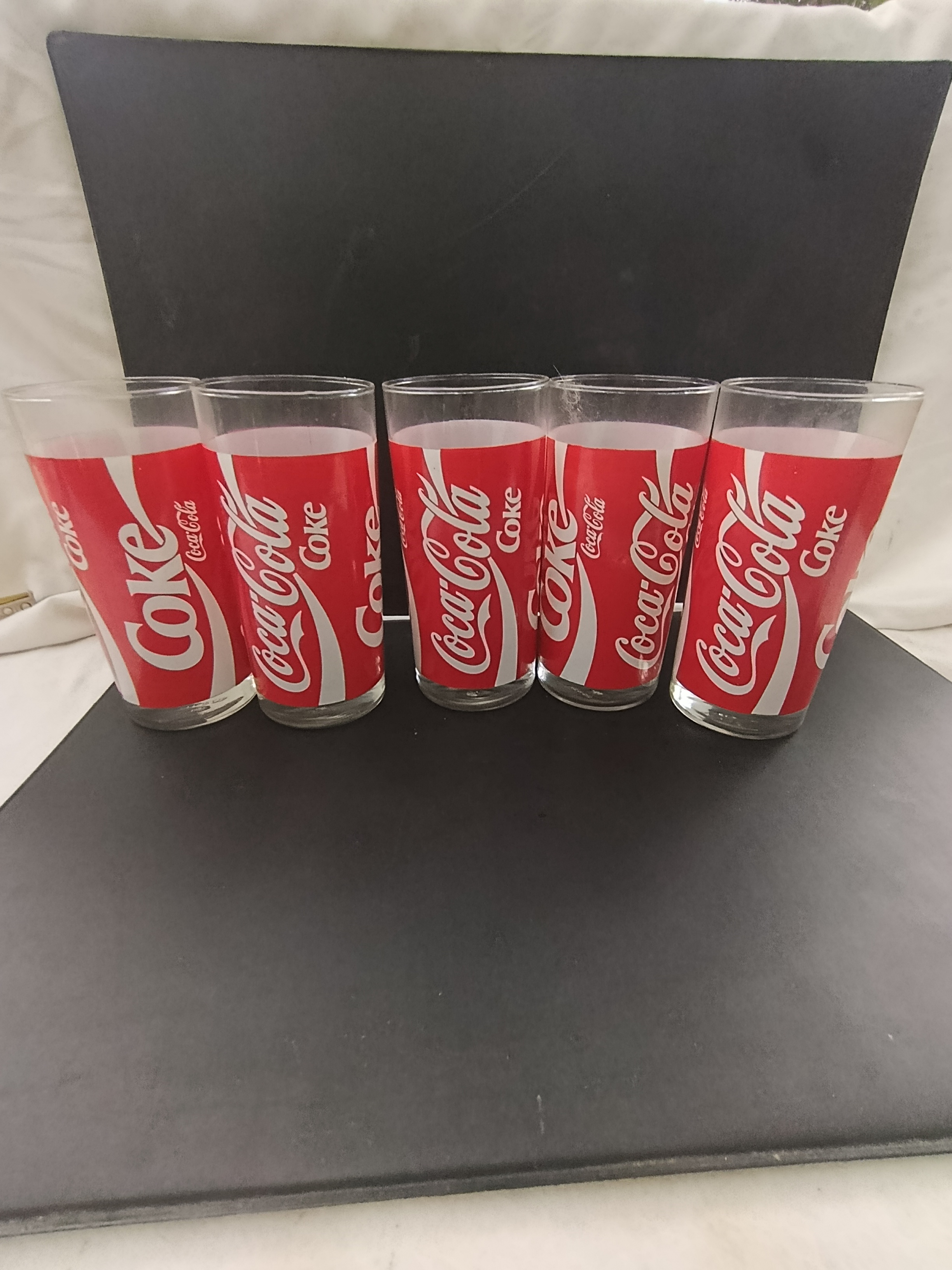 Vasos de coca cola