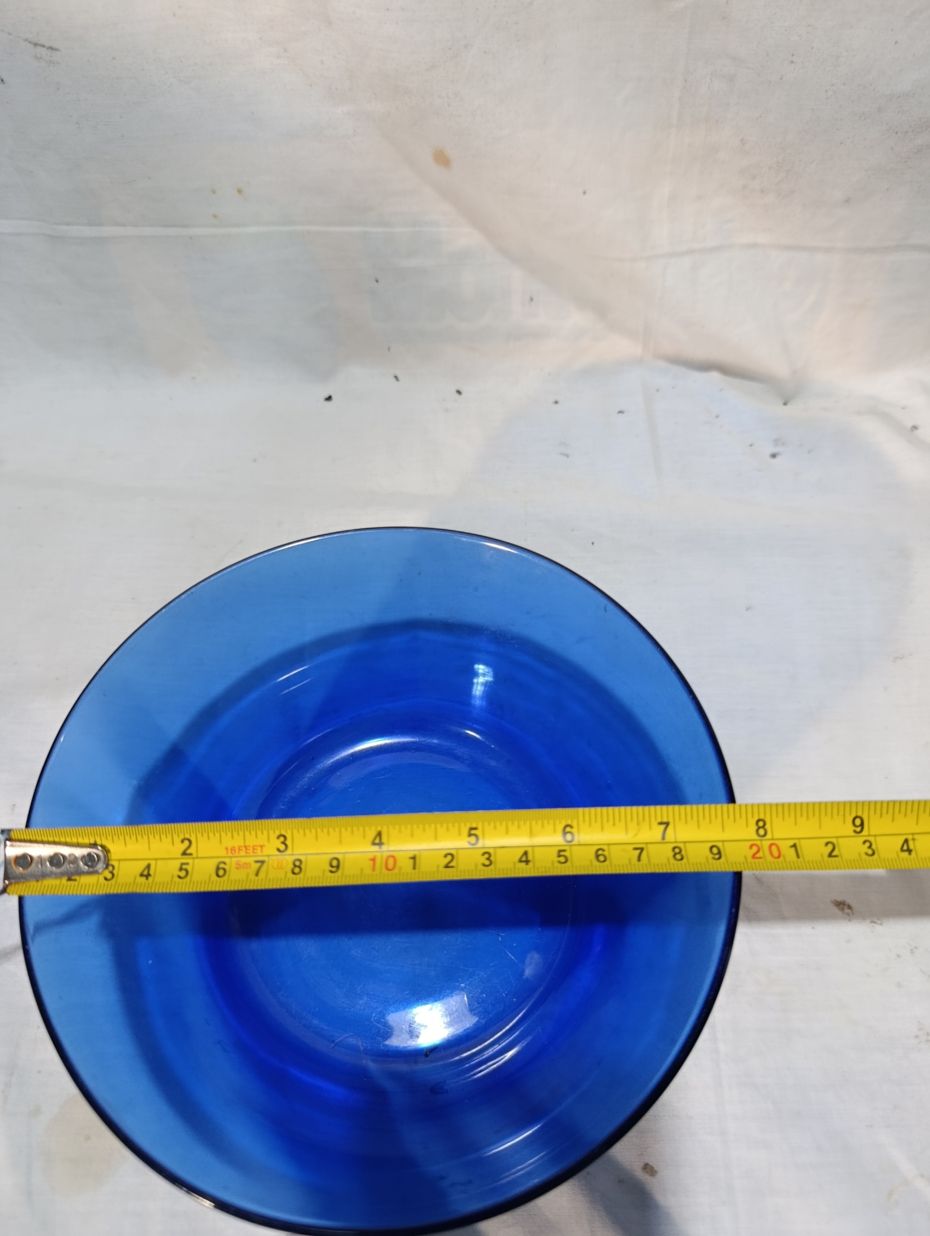 Bowls azul de vidrio